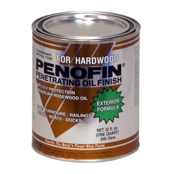 Penofin Transparent Exotic Oil-Based Penetrating Hardwood Stain 1 qt F3XHWQT